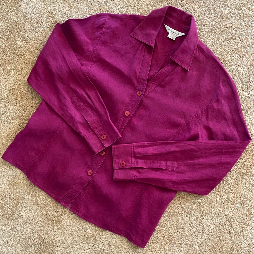 Women’s Pink Brooks Brothers Button Down